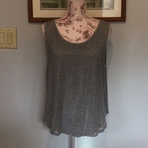 Gray Layered Top